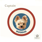 Custom Pet Portrait Rug - Personalized Dog & Cat Photo Rug for Pet Lovers