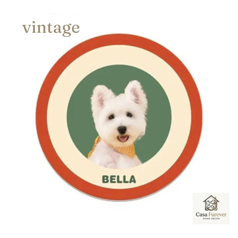 Custom Pet Portrait Rug - Personalized Dog & Cat Photo Rug for Pet Lovers