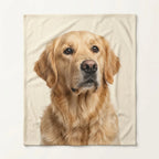 Custom Pet Photo Fleece Blanket | Personalized Dog & Cat Blanket |CasaFurever
